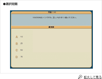 IC3 選択問題画面